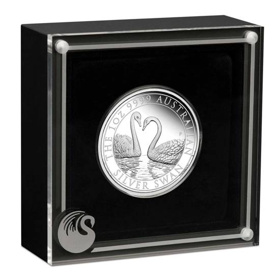 Schwan 1 oz Silbermünze 2022 Proof