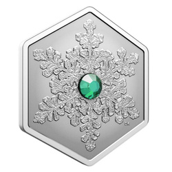 Canada: Snowflake 1 uncja Srebra 2025 Reverse Proof 