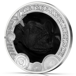 Deep-sea Anglerfish coloured 3 Euro Copper 2023