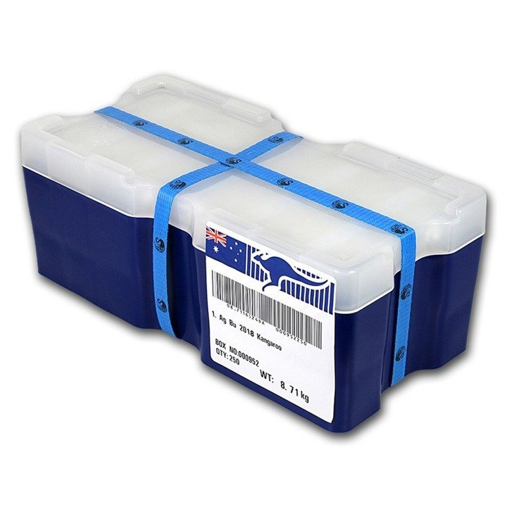 Australisches Känguru 1 oz Silber PAKET 500 Stück 2018