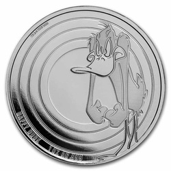 Samoa : Looney Tunes - Daffy Duck 1 once d'argent 2022 Proof