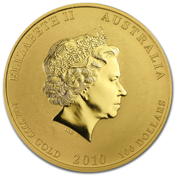 Lunar II: Año del Tigre 1 oz Plata 2010