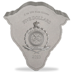 Niue: Naturaleza Feroz - Leopardo 2 oz Plata 2023 Acabado Antiguo