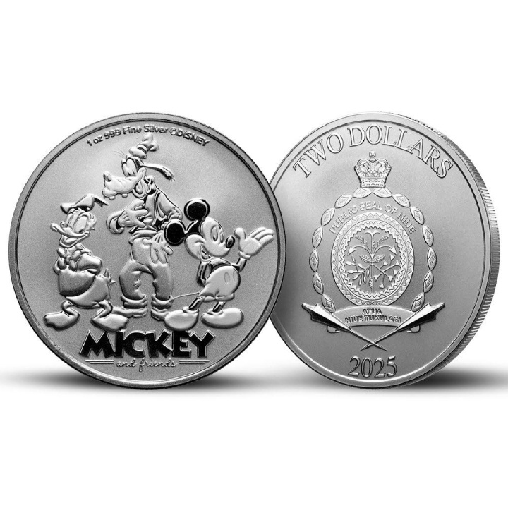 Niue: Disney - Mickey & Friends 1 uncja Srebra 2025