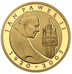 Pope John Paul 100 PLN 2005 Proof