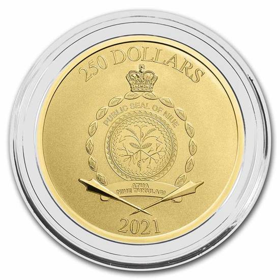 Niue: Star Wars - The Mandalorian 1 oncia d'oro 2021