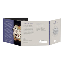 Star Wars : Millennium Falcon 50 pence en cuivre-nickel 2024