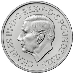 The Royal Mint The Angel £5 kupronikl 2026