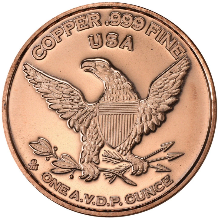 Triceratops 1 ounce of copper