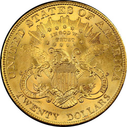 Liberty Head $20 Złoto 1904