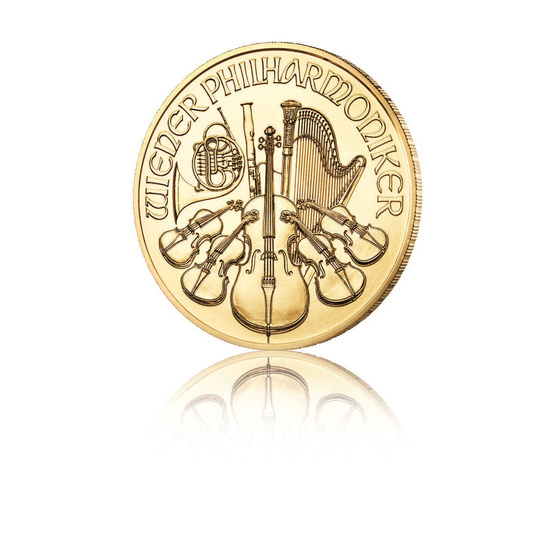 Wiedeński Filharmonik 1/10 uncji Złota 2022