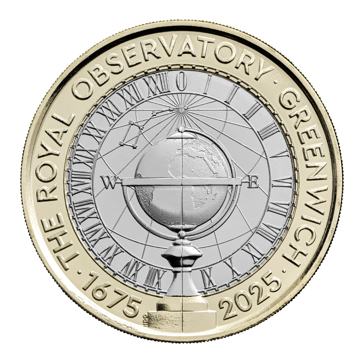 350 Years of the Royal Observatory, Greenwich Miedzionikiel 2025