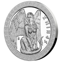 Niue: Mythical Creatures - Sphinx $2 Silver 2022 Proof