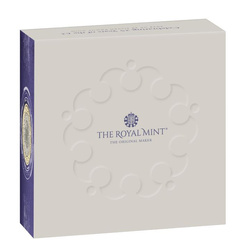 25e anniversaire 2 £ d'argent plaqué or 2022 Proof