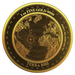 Tokelau: Terra 1 oz Oro 2022 Prooflike