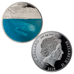 Capodoglio 1 oncia d'argento 2018 Proof