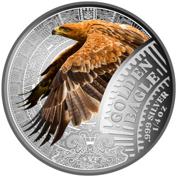Сребърна монета Mexican Cinco Grandes - Golden Eagle 1/4 унция сребро 2026