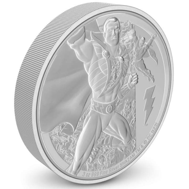 Niue: DC Comics - Wonder Woman 3 oz Silber 2023 Proof