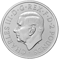 St George and the Dragon 1 oz Silber 2025 Coin