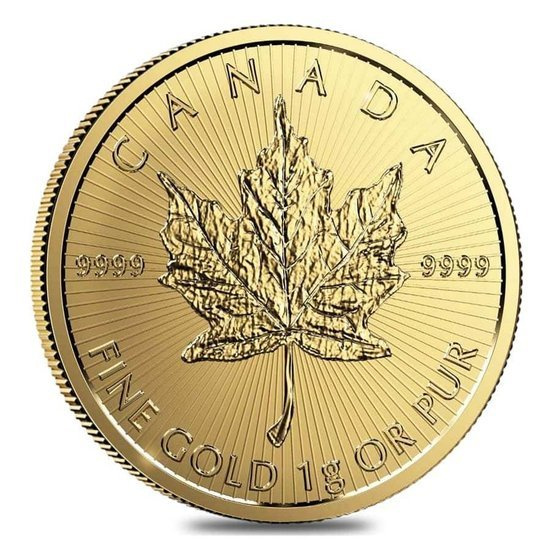 Maple Leaf 1 gram Gold 2020