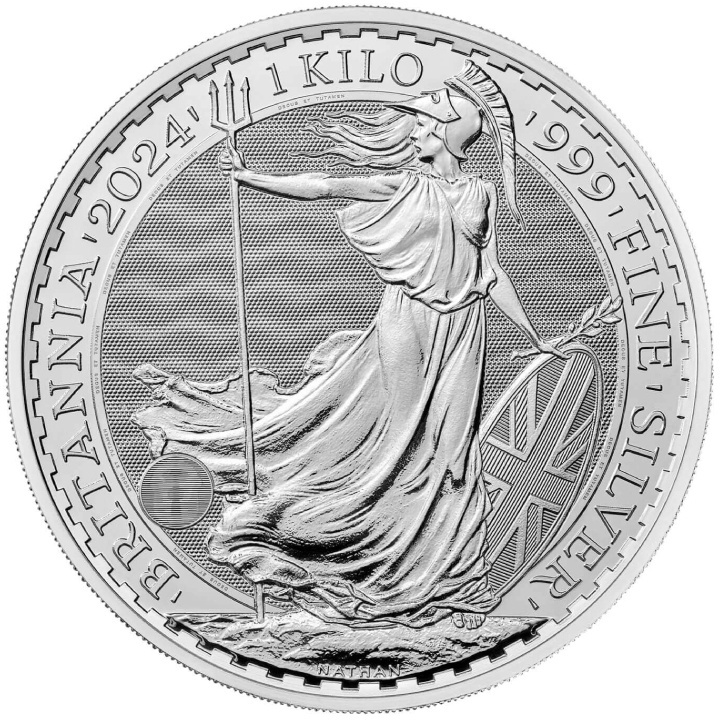 Britannia 1000 grams Silver 2024