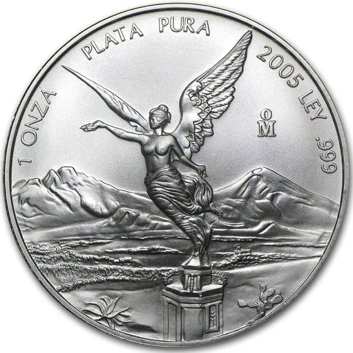 Mexican Libertad 1 oz Silber 2005