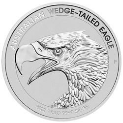 Águila Australiana 1000 gramos Plata 2022 Enhanced Reverse Proof