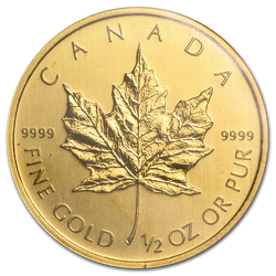 Maple Leaf 1/2 oz Gold 2011