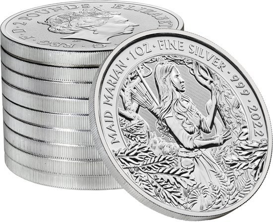 Myths & Legends: Maid Marian 1 oz Silber 2022