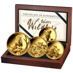 Congo: World‘s Wildlife - The Lion 2025 Proof Set