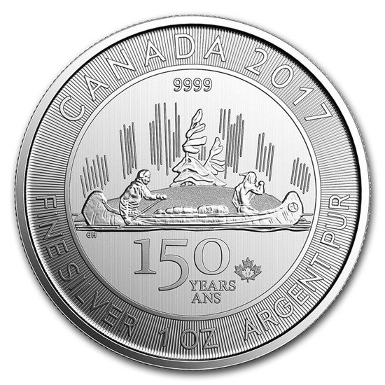 Voyageur Special Edition 150 Jahre 1 oz Silber 2017