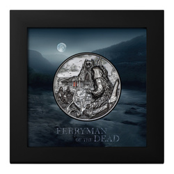 Palaos: Ferryman of the Dead - Charon coloured 3 oz Silver 2023 Proof Ultra High Relief