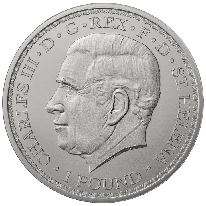 Sant'Elena Una e il leone 1 oncia d'argento 2023