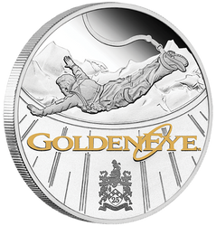 Tuvalu: James Bond 007 GoldenEye 1 uncja Srebra 2020