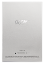 Cartel de la película: 007 James Bond - Casino Royale 5 gramos Plata 2020 (Silver Foil)