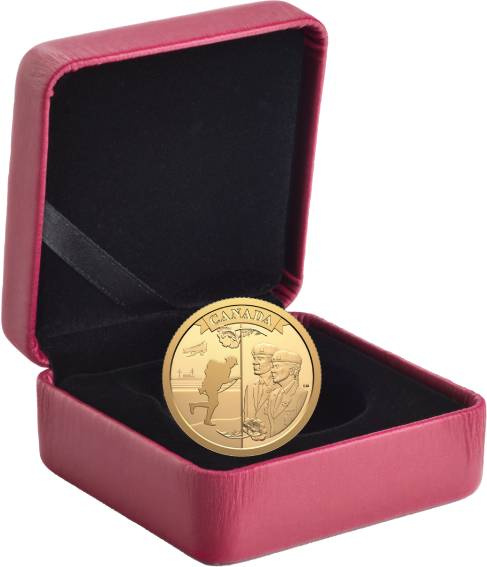 Canada 100e anniversaire de la Légion royale canadienne 100 CAD or Proof 2026