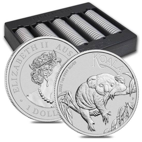 Perth Mint Koala 1 oz Silber 2022