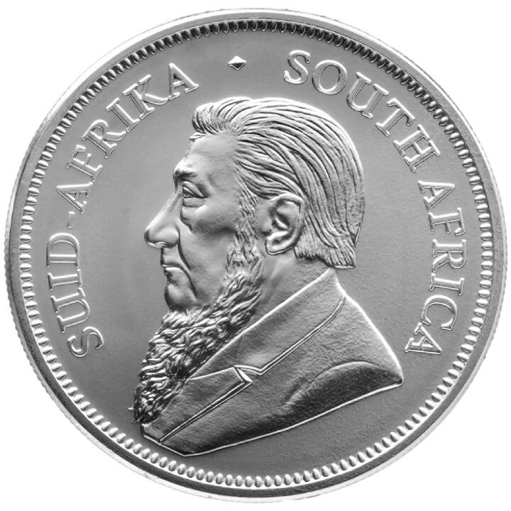 Krugerrand 100 onces d'argent - stocké dans un entrepôt hors taxes à New York (Loomis)