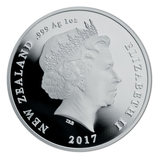 La hora más oscura 1 oz Plata 2017 Proof