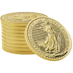 Britannia 1 uncja Złota 2024