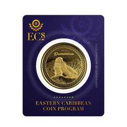 Dominica: Sisserou Parrot 1 oz Gold 2021