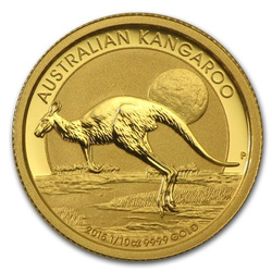 Australian Kangaroo 1/10 oz Gold 2015