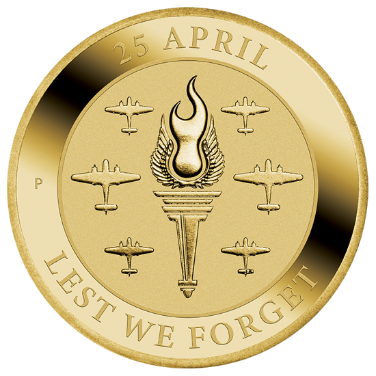 Anzac Day 13,5 grammi di bronzo di alluminio 2021