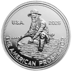 Сребърен медал Engelhard Prospector 1/2 унция Сребро 2026 Prooflike