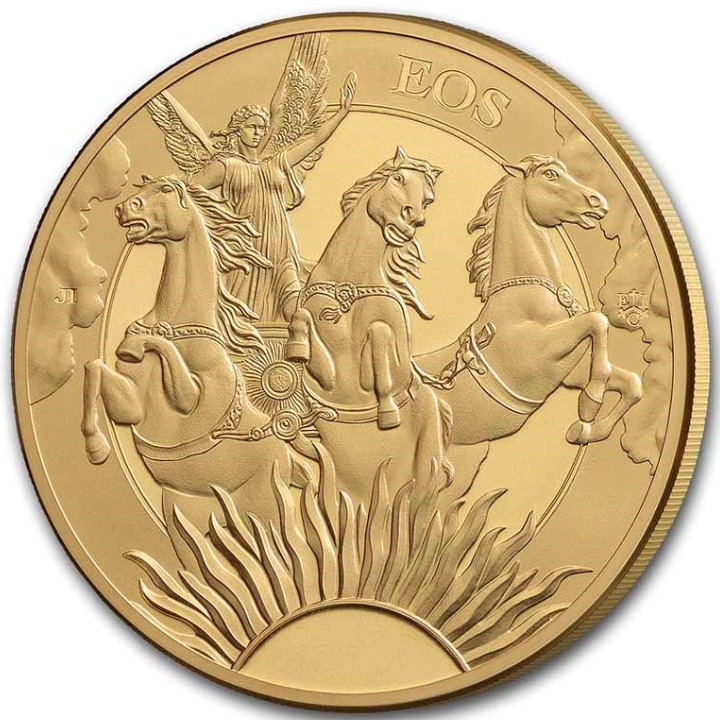 St Helena: Goddesses - Eos and the Horses 1 uncja Złota 2023