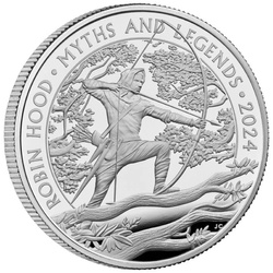 Myths & Legends : Robin Hood 1 once d'argent 2024 Proof