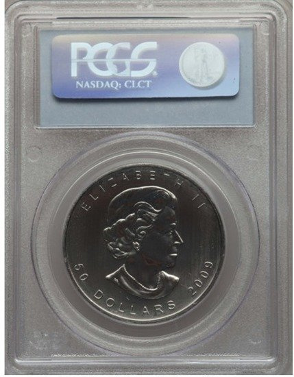 Canadian Maple Leaf 1 oz Palladium MS69 PCGS 2009