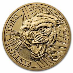 Laos : Panthera Tigris 1 once d'or 2021