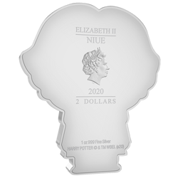 Niue: Harry Potter – Ron Weasley Chibi Coin, colorized, 1 ounce of silver, 2020, Proof.