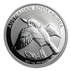 Kookaburra 1 uncja Srebra 2011